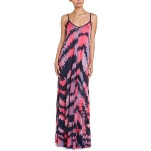 French Connection Maxi Dress NWT Sz 6 Pink Purple